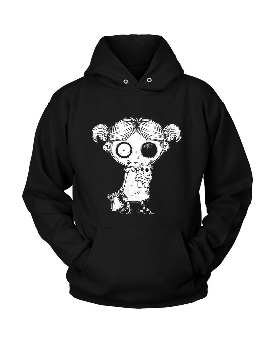 Zombie Girl Unisex Hoodie