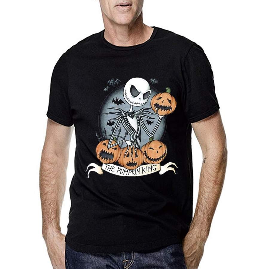 Jack Skellington Nightmare Before Christmas Fan Art For Men T Shirt