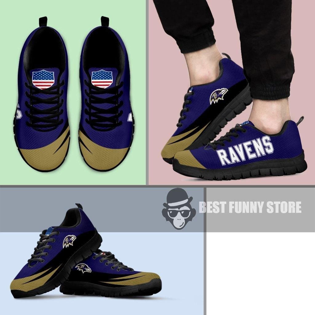 Baltimore Ravens Sneakers Awesome Gift Logo Sneaker Running Shoes For Men Women