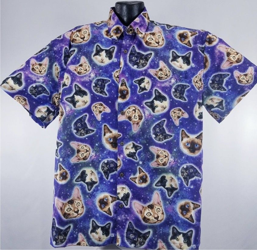 Cats Purple High Quality Hawaii Shirt Ha34019