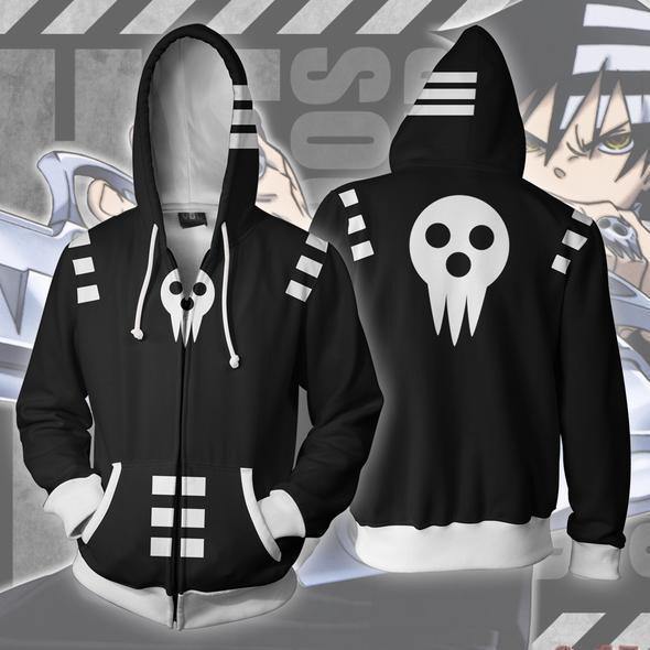 Death The Kid Zip Up Hoodie