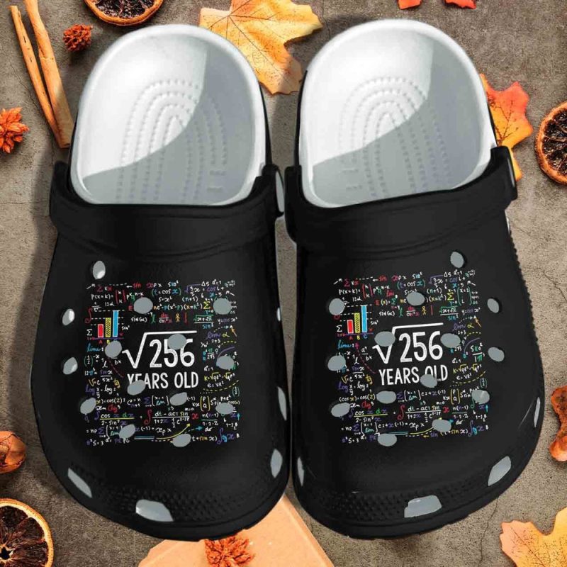 Funny Math Birthday Year Old Gift For Lover Rubber clog Shoes Comfy Footwear