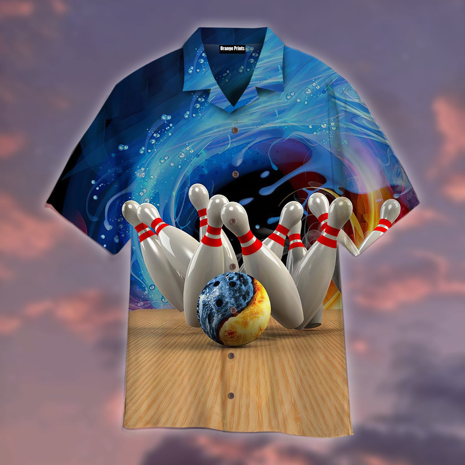 Water Bowling Hawaii Shirt For Men Women Adult Ha32771