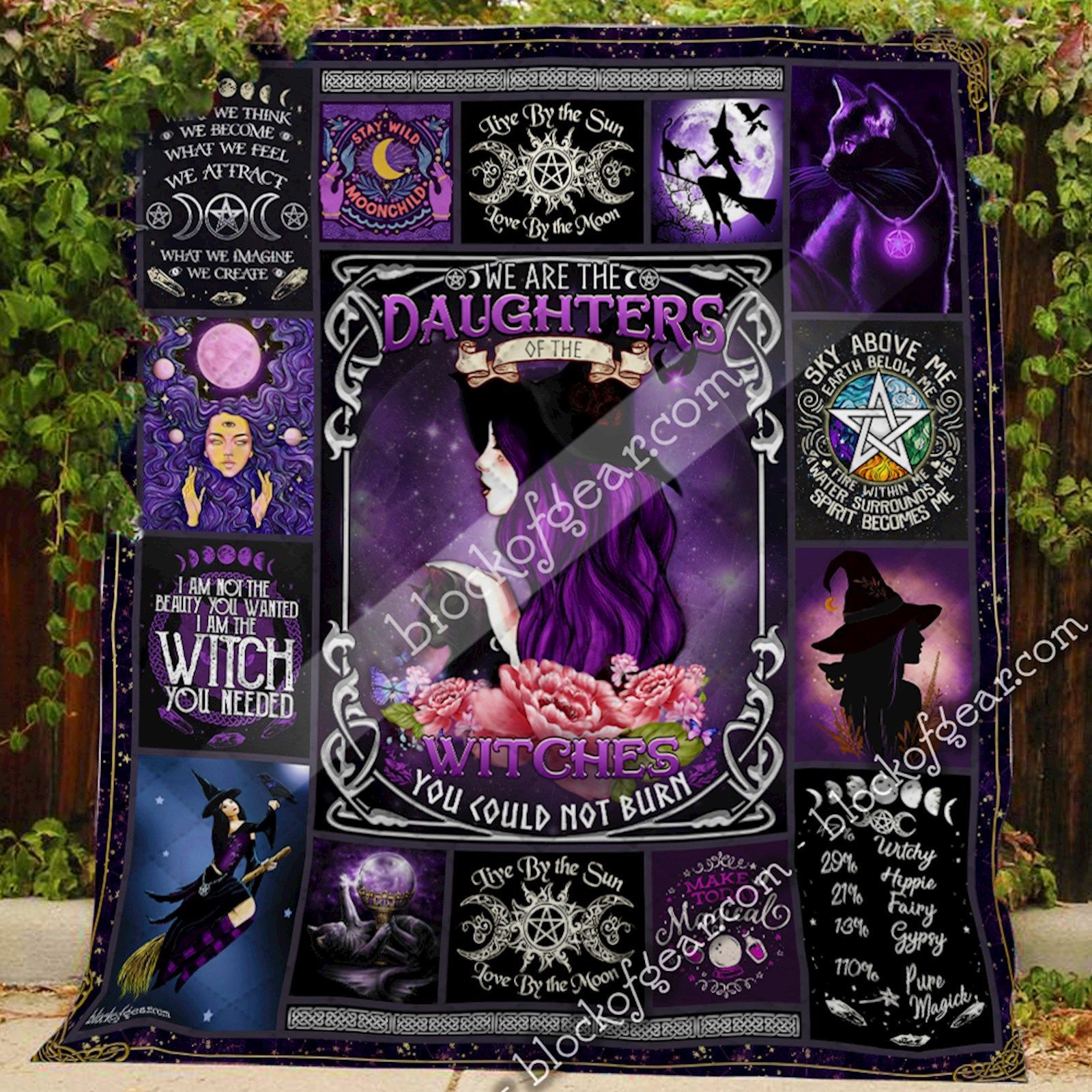 We Are The Daughters Of The Witches Quilt