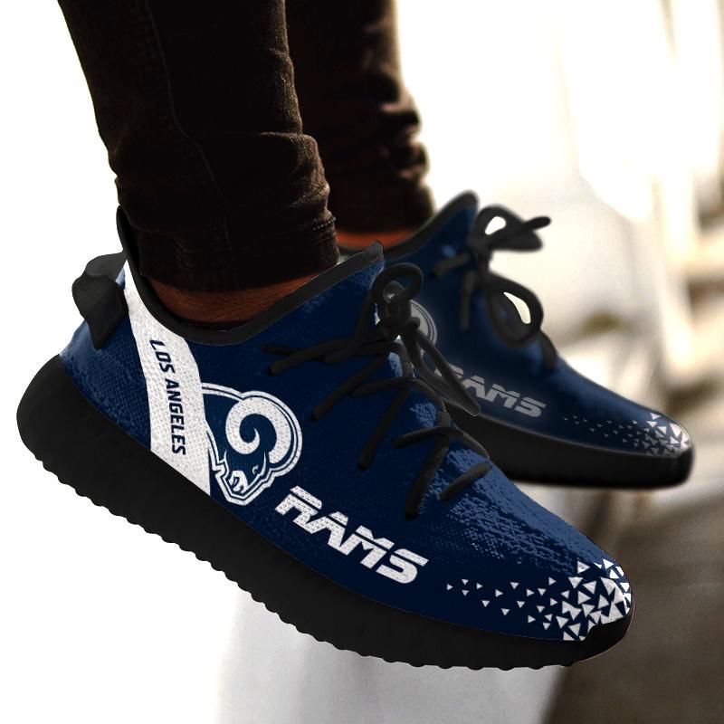 Discover Cool Line Logo Los Angeles Rams Sneakers As Special Shoes