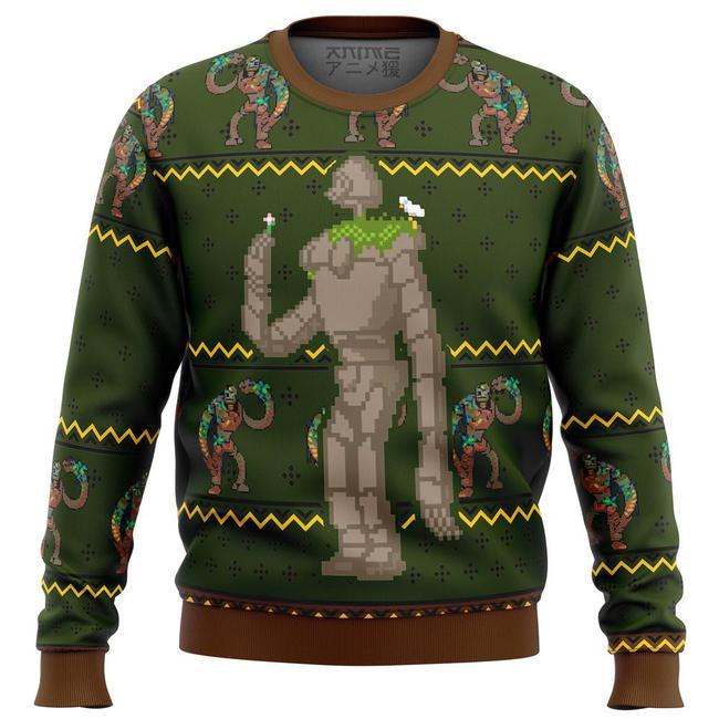 CASTLE IN THE SKY LAPUTAN ROBOT SOLDIER PREMIUM UGLY CHRISTMAS SWEATER – AMAZING GIFT IDEA – THANKSGIVING GIFT