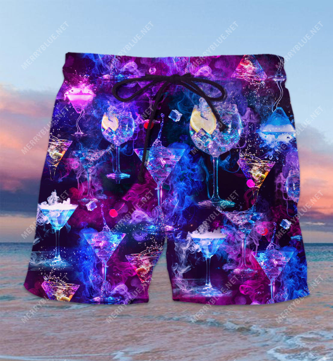 Amazing Cocktail Unisex Hawaii Shorts Ha69230