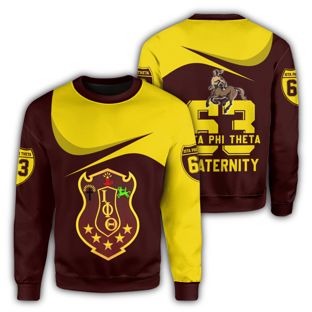 Fraternity Sweatshirt – Iota Phi Theta Curve Style Sweatshirt