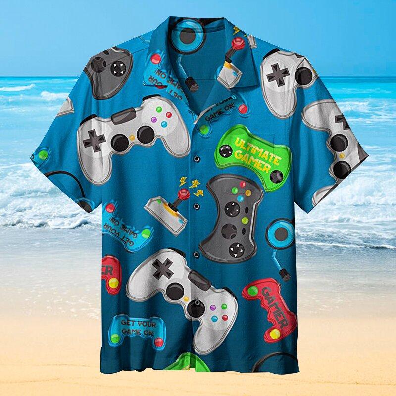 I Like Playing Video Games Hawaii Shirt Unisex Adult Ha82755