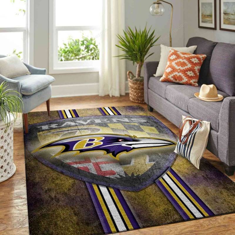 Baltimore Ravens Area  Sku 82 Rug