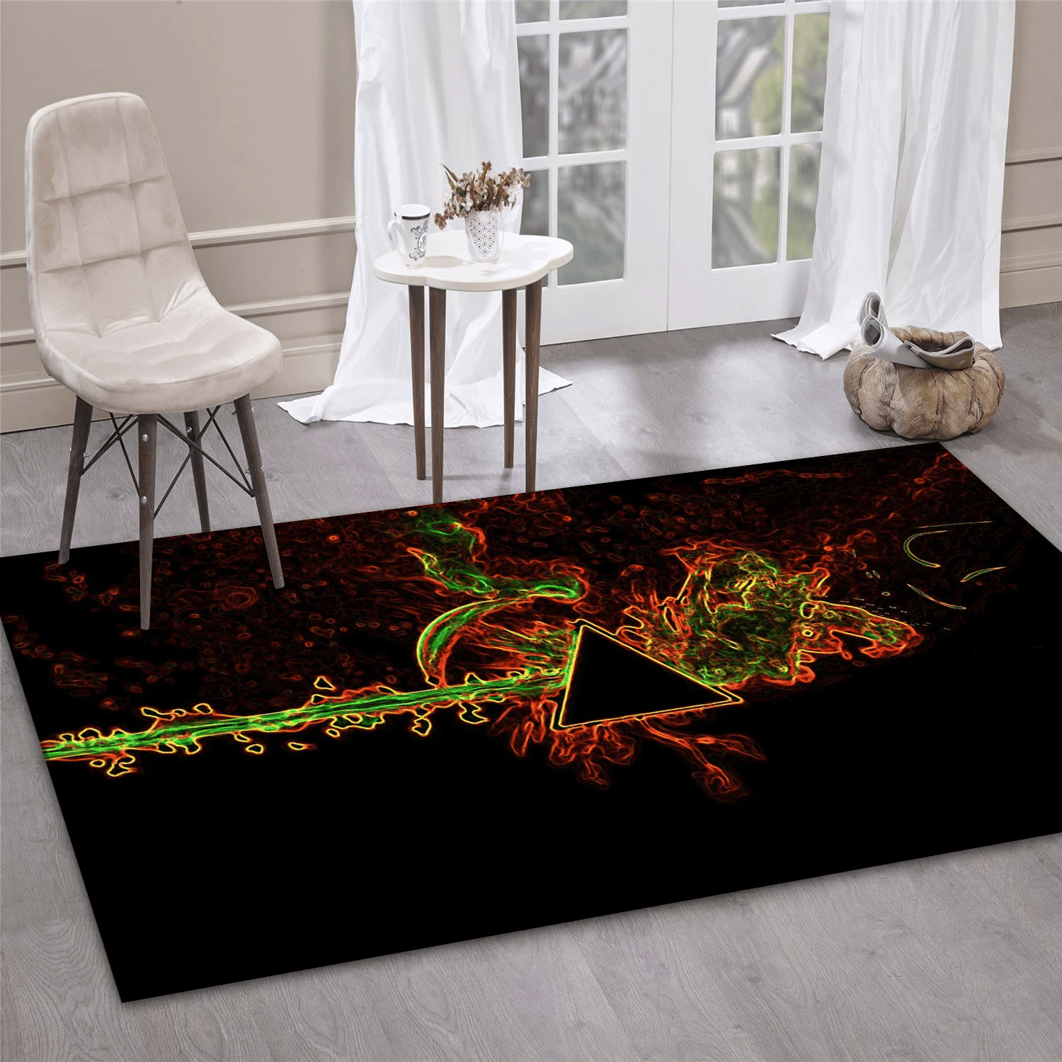 Pink Floyd Music Band Music Area Rug, Living Room  Rug – Christmas Gift Us Decor