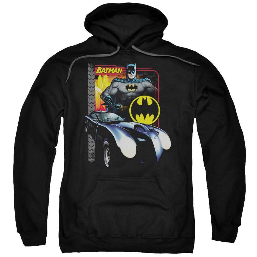 Batman – Bat Racing Adult Pull Over Hoodie