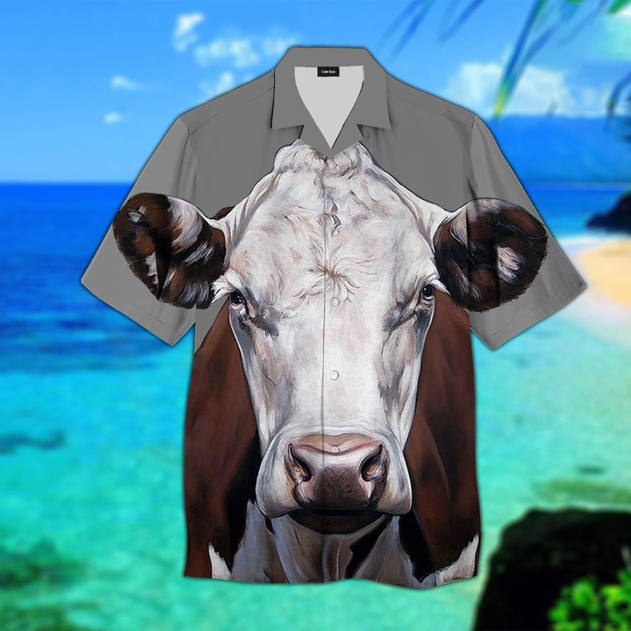 Brow Cow Face Hawaii Gift For Lovers Ha61028