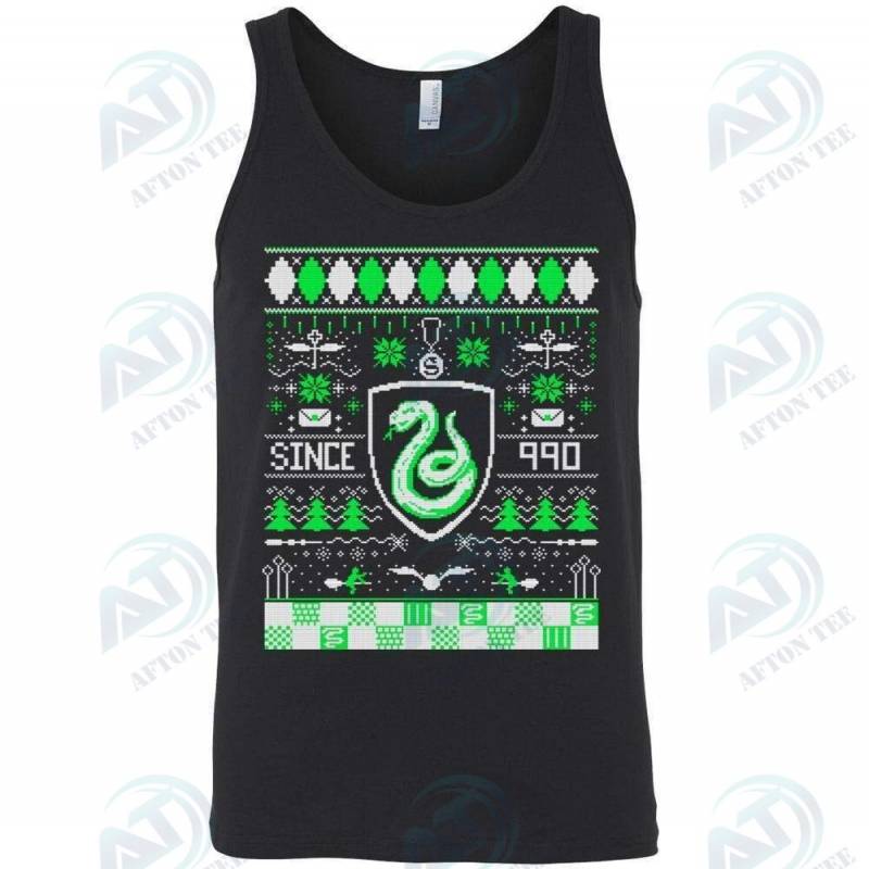 Serpent Slyther Snake Ugly Christmas Unisex Tank