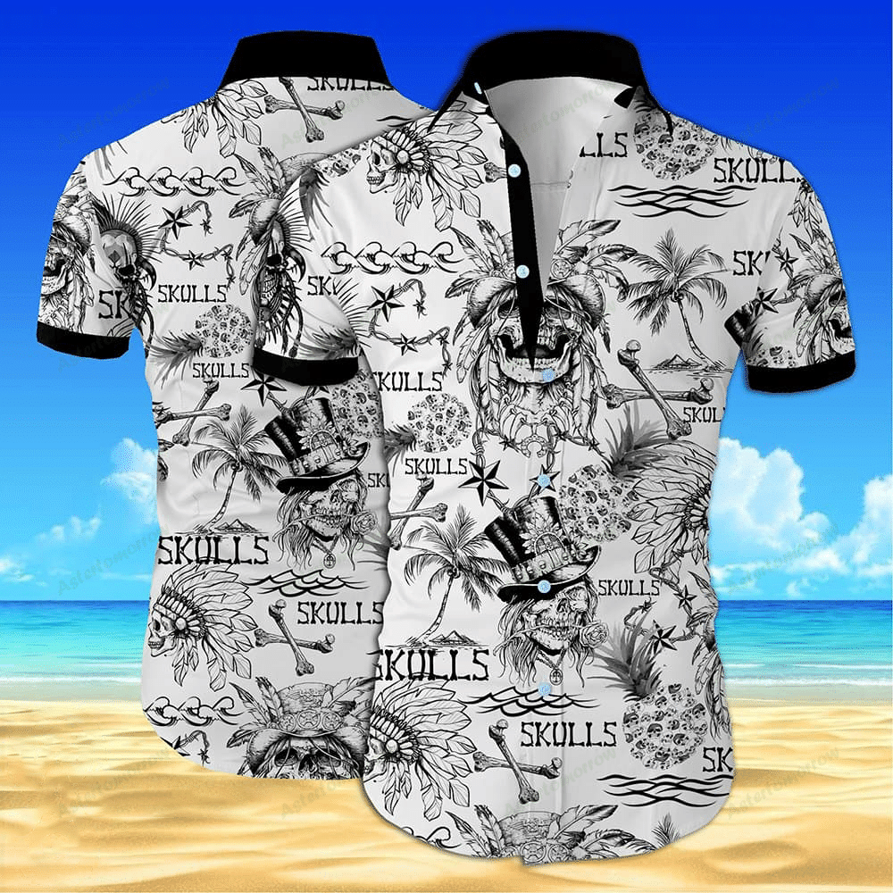 Skull Hawaiian Sugar Hawaiian Shirt Ha101571