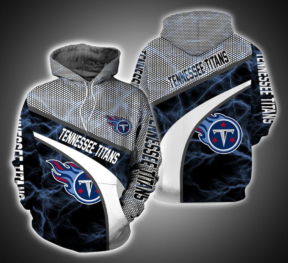 Tennessee Titans Armor Ver.2 3D Print Hoodie