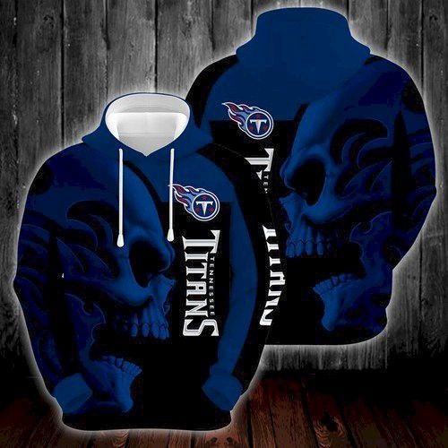 Tennessee Titans 3D Hoodie Sweatshirt Zip