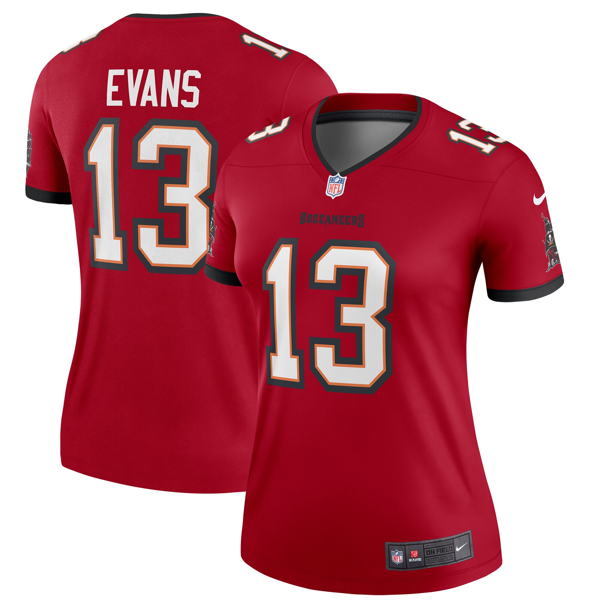 Women’s Tampa Bay Buccaneers Mike Evans Red Player Legend Jersey