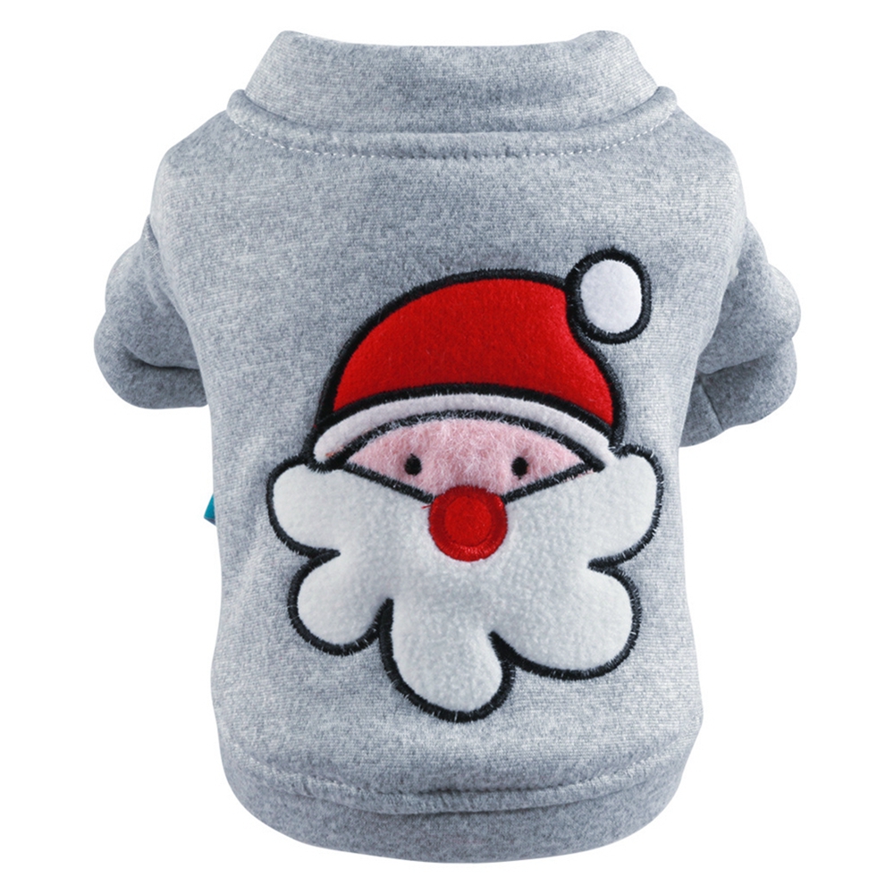 Dog Hoodies Clothes for Small Medium Dogs Christmas Pet Clothing Puppy Cat Chihuahua Sweatshirt Santa Claus Dog Costumes alx