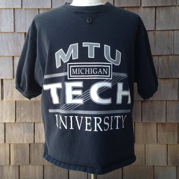 Vintage 90S Michigan Tech University Huskies Shirt