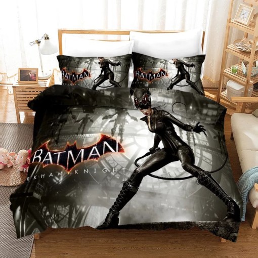 Batman 1 Duvet Cover Pillowcase Home Decor 3D Bedding Set 4470