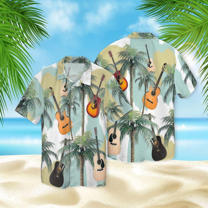 Guitar Hawaii Shirt For Men Women Adult Ha19532