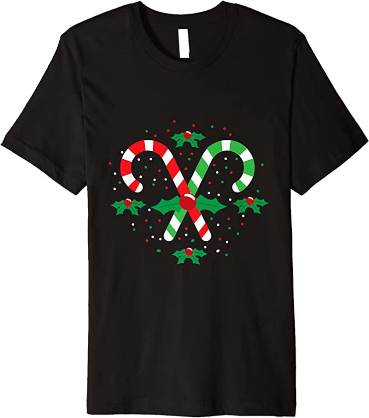 Christmas Candy Cane Christmas Sweets Merry Christmas Premium T-Shirt