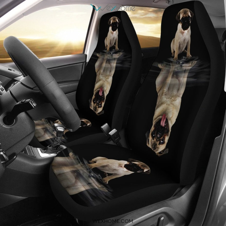 Pug Pets Dogs Animal Car Seat Cover 191130