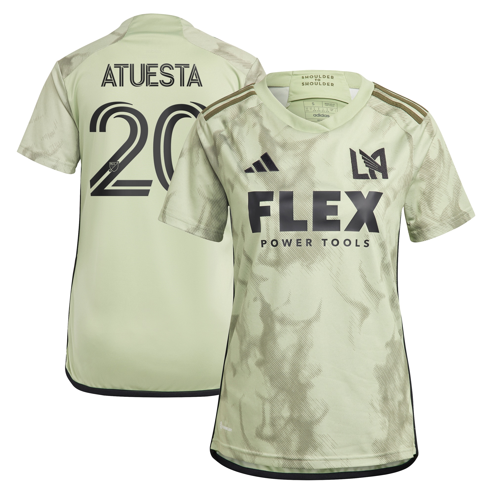 Eduard Atuesta LAFC Women's 2024 Smokescreen Replica Player Jersey – Green