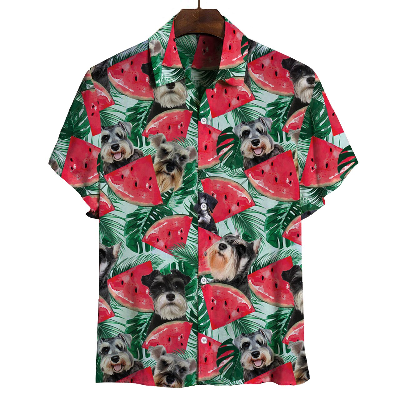 Schnauzer Hawaii Shirt Ha2554