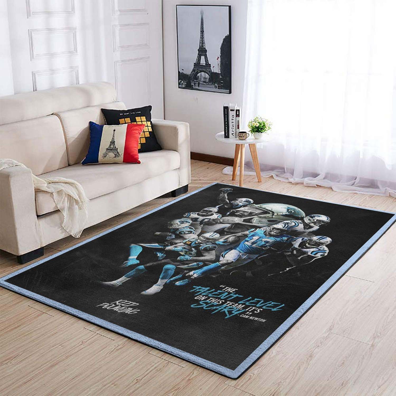 Carolina Panthers Area Rugs Living Room Carpet SIC121214 Local Brands Floor Decor The US Decor