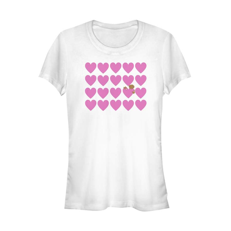 E.T. the Extra-Terrestrial Junior’s Valentine Hidden Alien Heart  T Shirt