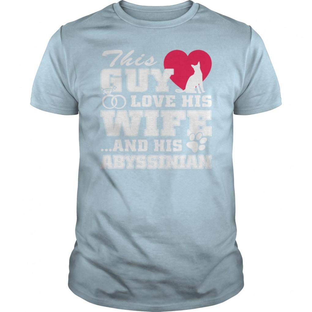 Abyssinian cute shirts Guys Tee 859989845