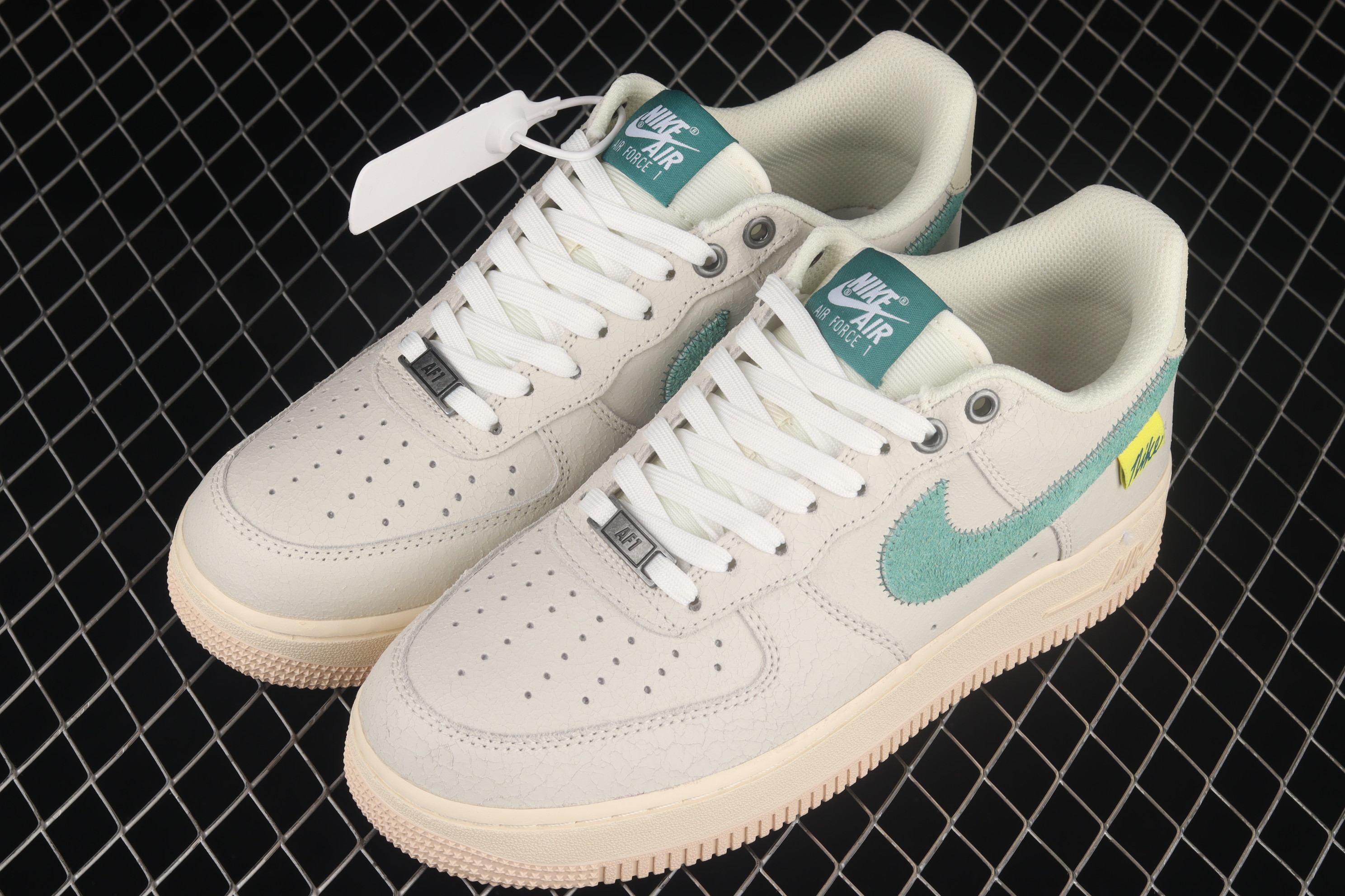 Nike Air Force 1 Low Test of Time Sail Green Shoes Sneakers SNK294765156