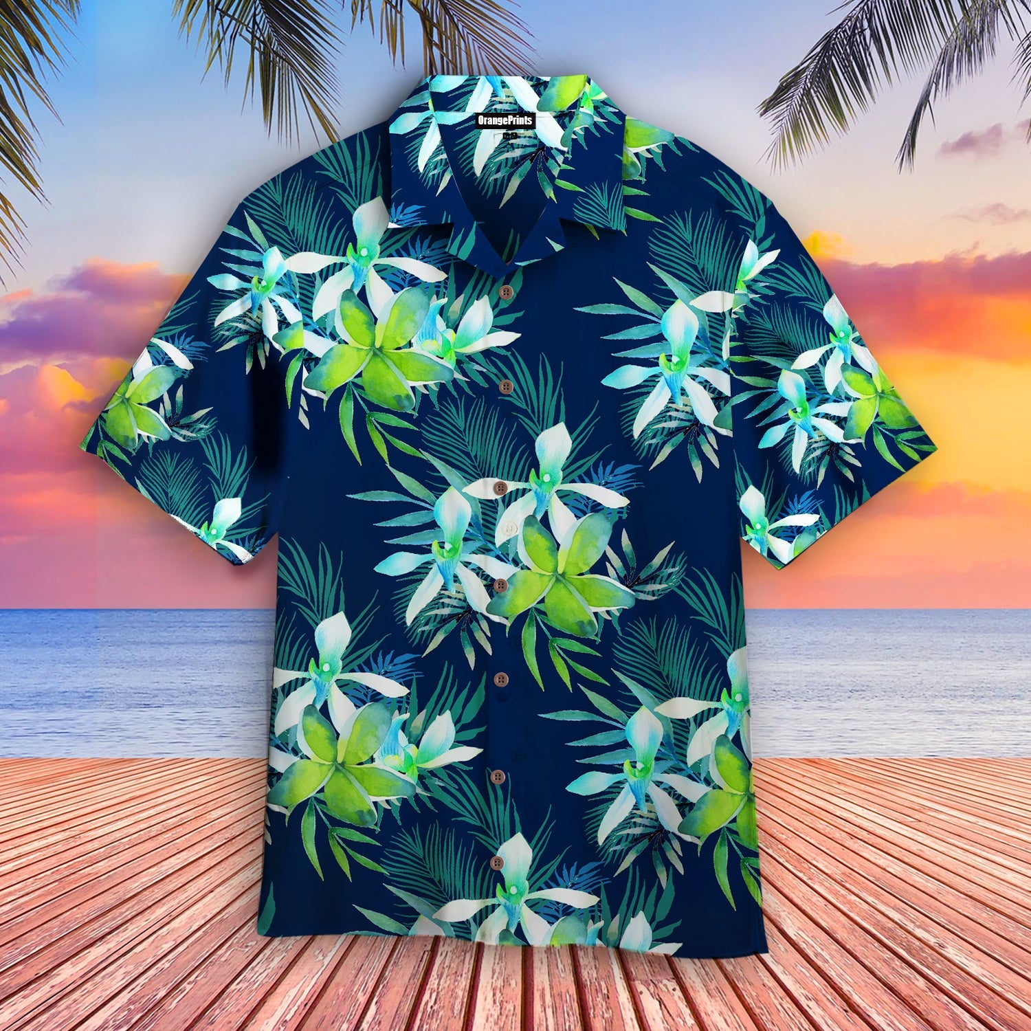 Floral Tropical Hawaii Shirt For Men Women Adult Ha61294