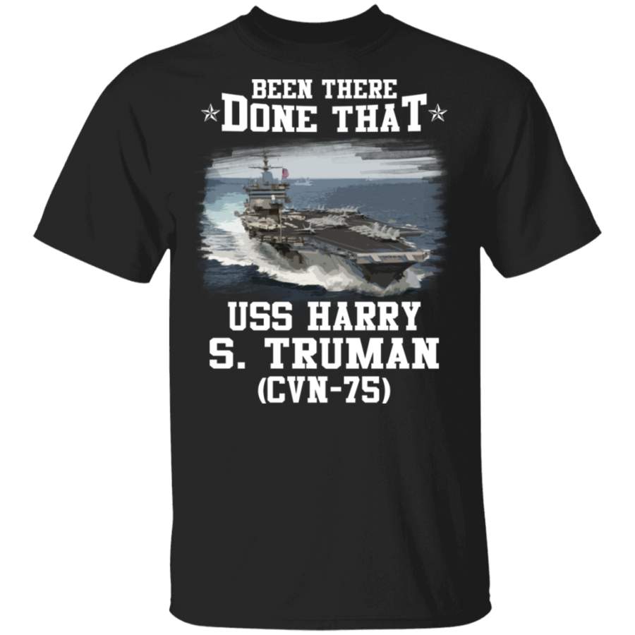 USS Harry S. Truman CVN-75  Veterans Day Christmas Gift T-Shirt