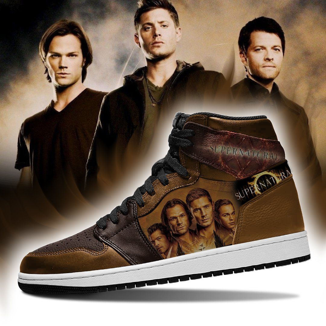 Supernatural TV Series Air Jordan Sport Custom Sneakers