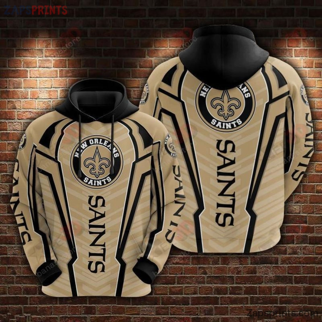 New Orleans Saints 3 D Hoodie V13 Gift For Fan Football Lovers