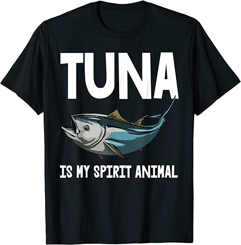 Tuna Is My Spirit Animal Shirts Offshore Fish Spearfishing T-Shirt