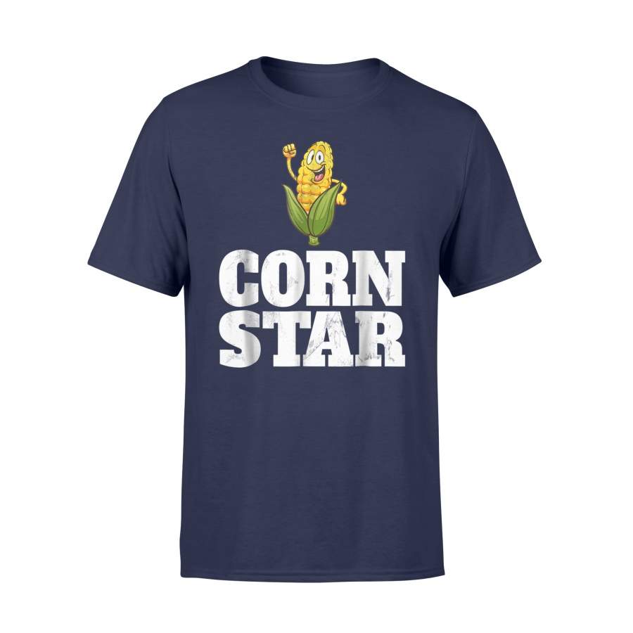 Funny Farm Food Corny Cob Farmer Corn Star Gift T-Shirt