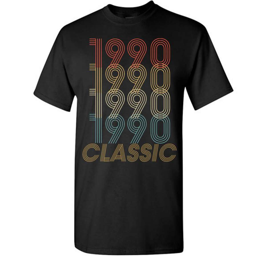 Birthday Retro Gift Vintage Classic 1990 – Gildan Short Sleeve Shirt