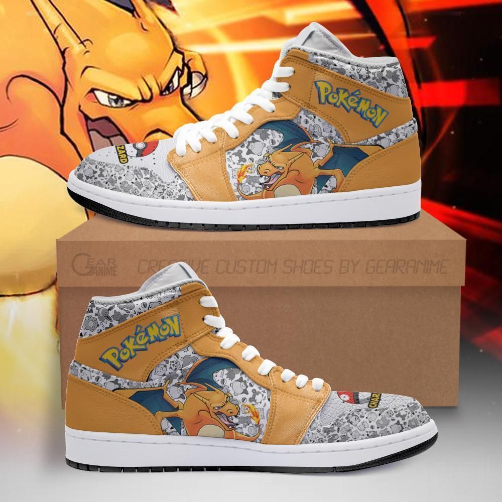 Charizard Cute Pokemon Fan Pt04 Air Jordan Shoes Sport Sneakers