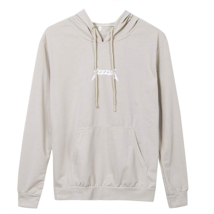 Yeezus Women’s & Men’s Unisex Casual Beige Kanye West Pullover Hoodie