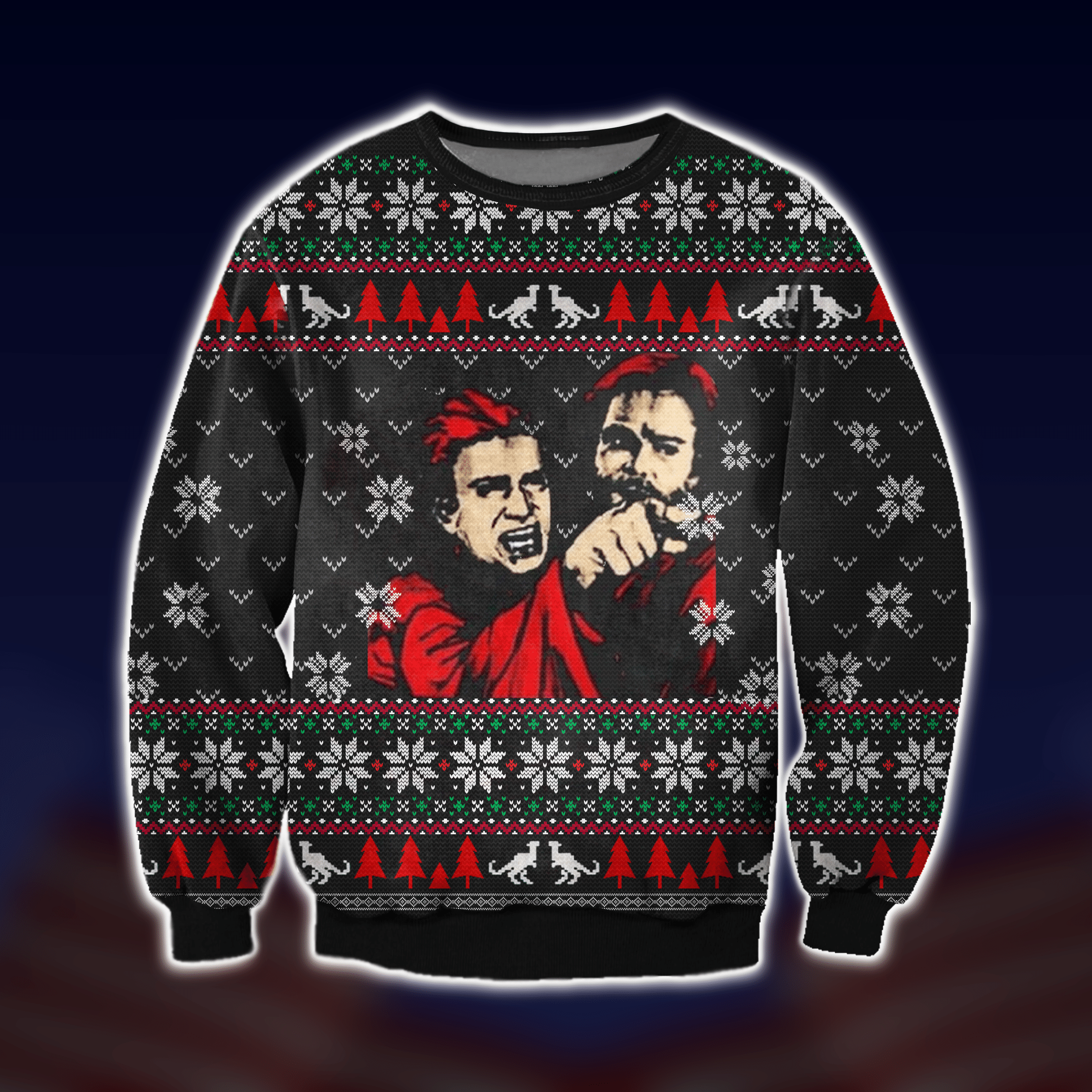 Anakin Skywalker Yelling Meme Ugly Christmas Sweater - Eprxerian Shop