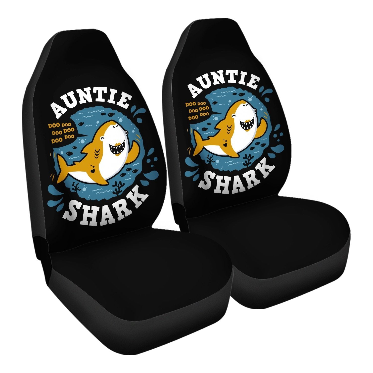 Shark Family Auntie Car Seat Covers