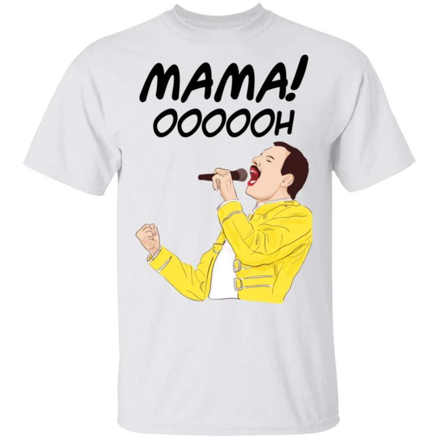 Mama Ooh Freddie Mercury Bohemian Rhapsody T Shirt Ha04 Bestmreby Shop 