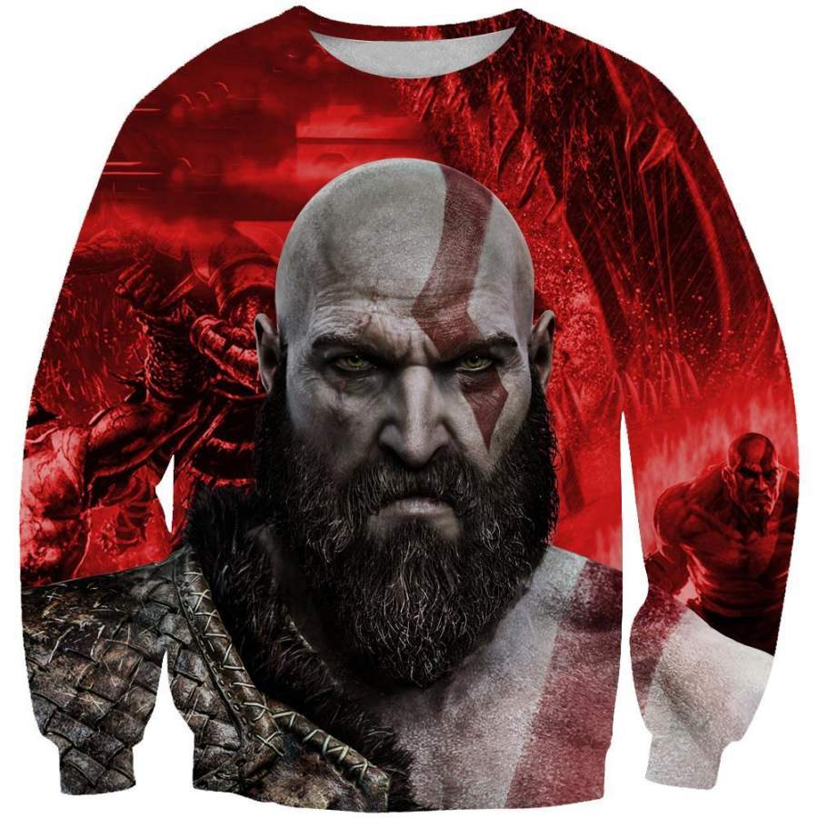 God Of War Clothing – Kratos Hoodie – TopTrendingUS