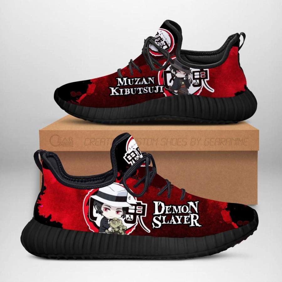 Lord Muzan Kibutsuji Shoes Sporty Demon Slayer Anime Sneakers Fan Gift Idea