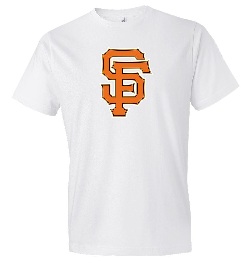 San Francisco Giants Sf Orange Logo T Shirt 6 Sizes S-3Xl!!