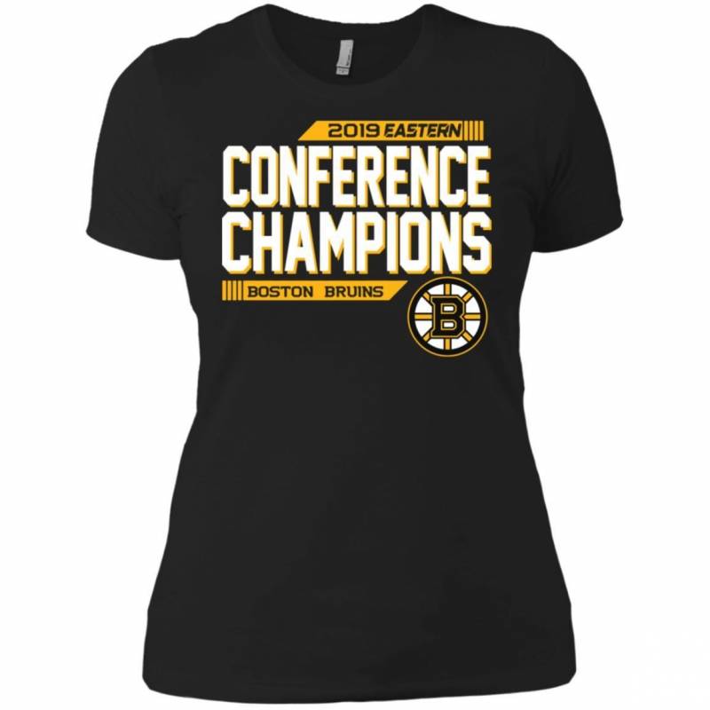 Boston Bruins Champions Conference 2019 Eastern shirt Ladies Boyfriend